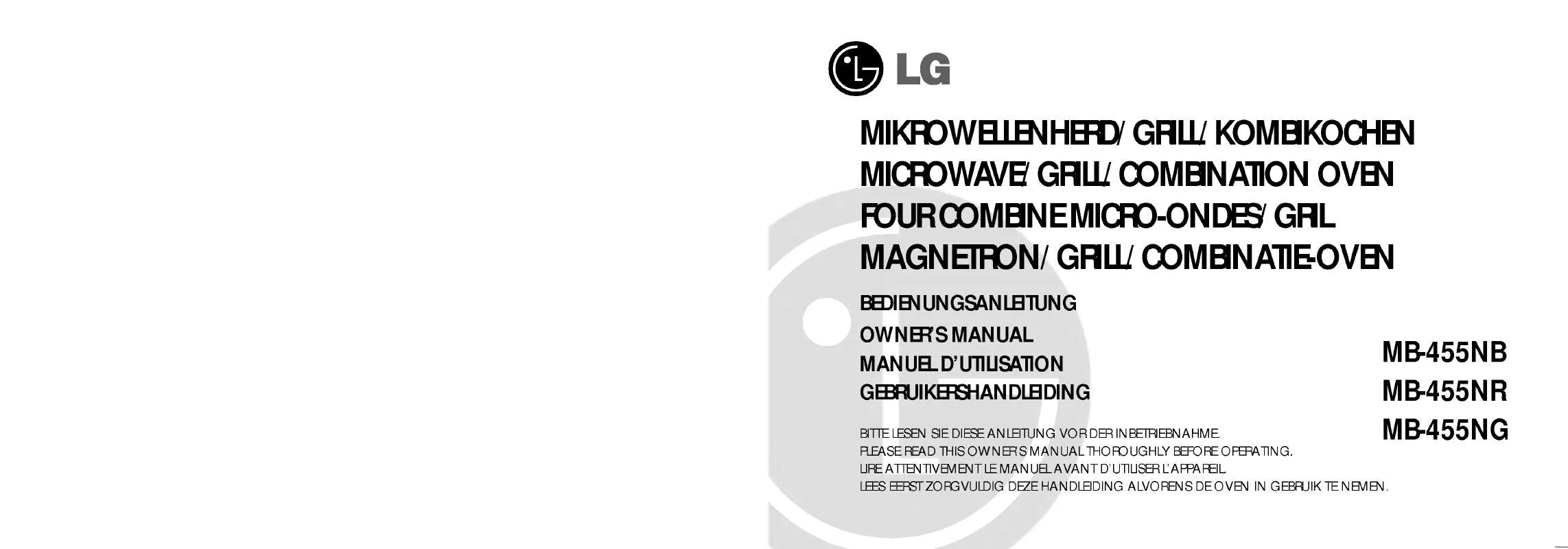 Mode d'emploi LG MB-455NB