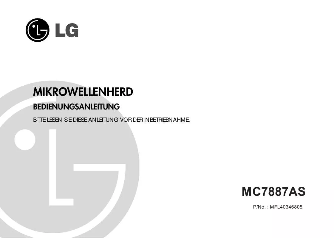 Mode d'emploi LG MC-7887-AS
