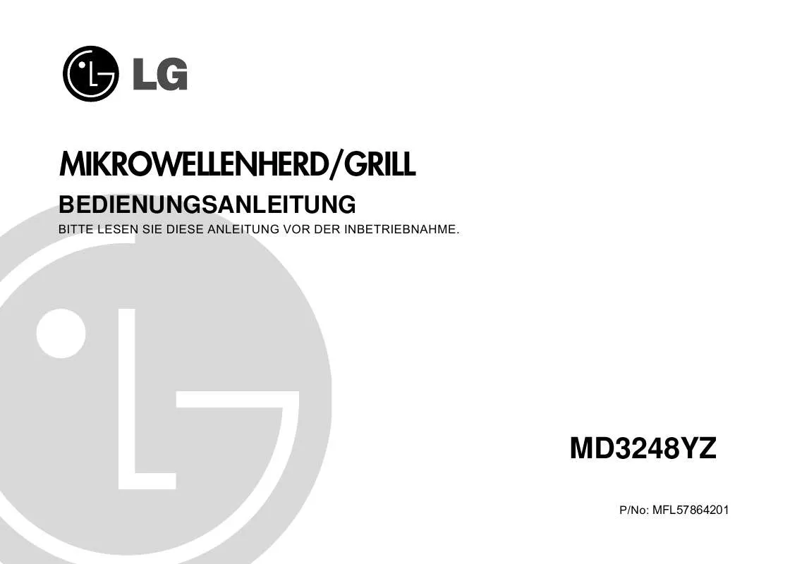 Mode d'emploi LG MD3248YZ