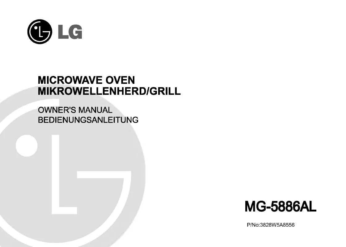 Mode d'emploi LG MG-5886KIT