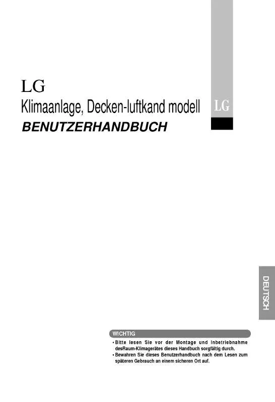 Mode d'emploi LG UB30AC