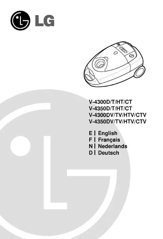 Mode d'emploi LG V-4350TV