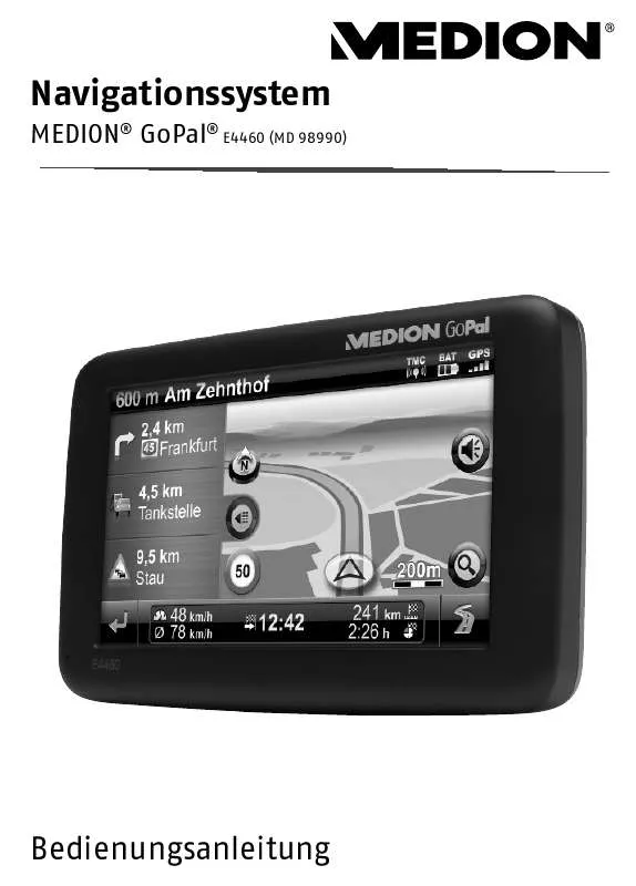 Mode d'emploi MEDION GOPAL-E4460-M40-MD-98990