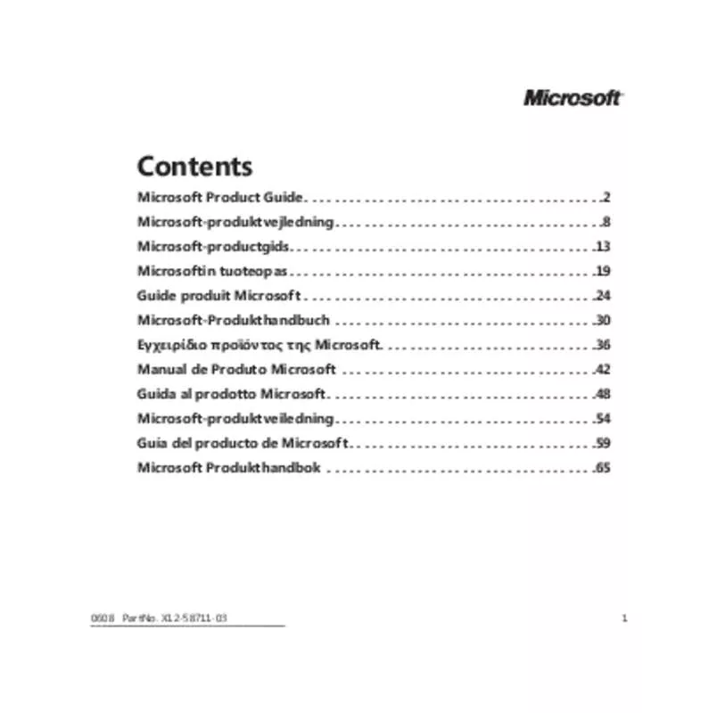 Mode d'emploi MICROSOFT XBOX 360 CONTROLLER FOR WINDOWS