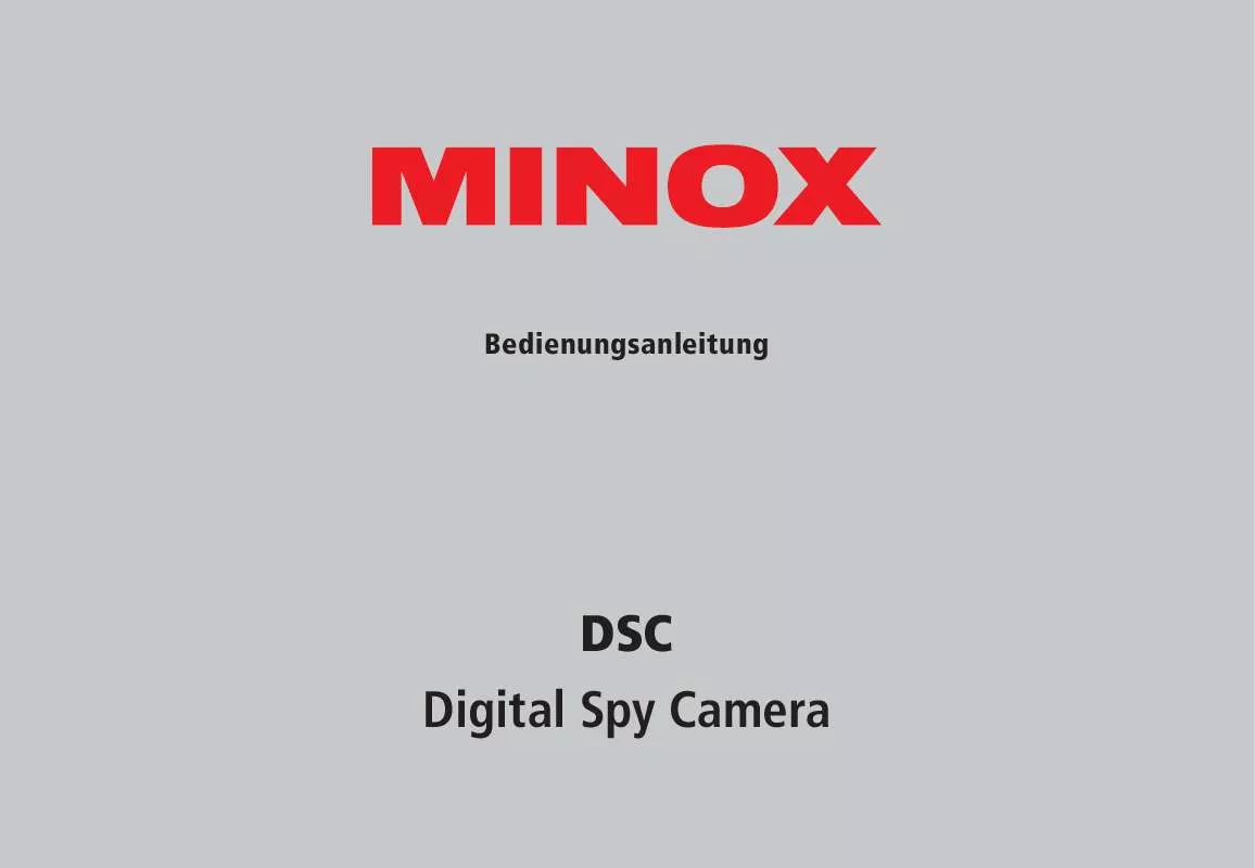 Mode d'emploi MINOX DSC