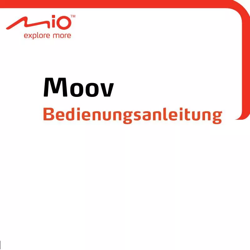 Mode d'emploi MIO MOOV 100