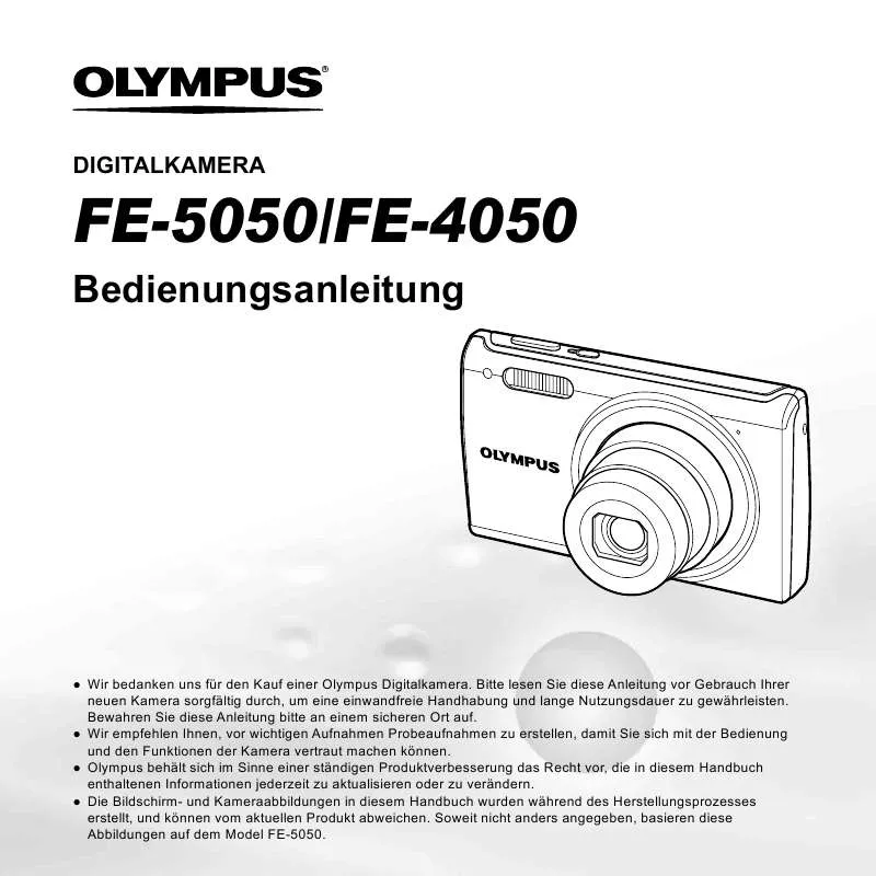 Mode d'emploi OLYMPUS FE-5050