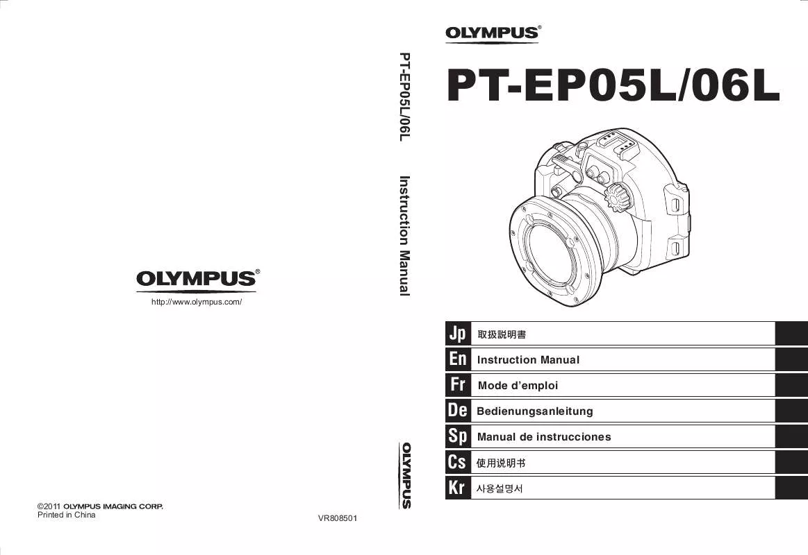 Mode d'emploi OLYMPUS PT-EP05L