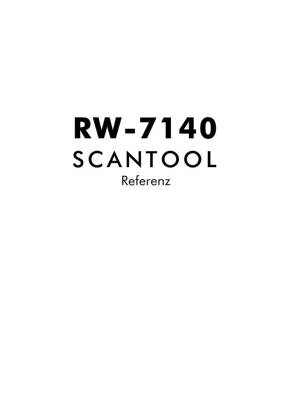 Mode d'emploi RICOH RW 7140 SCANTOOL