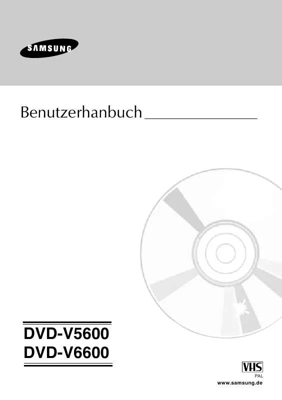Mode d'emploi SAMSUNG DVD-V5500