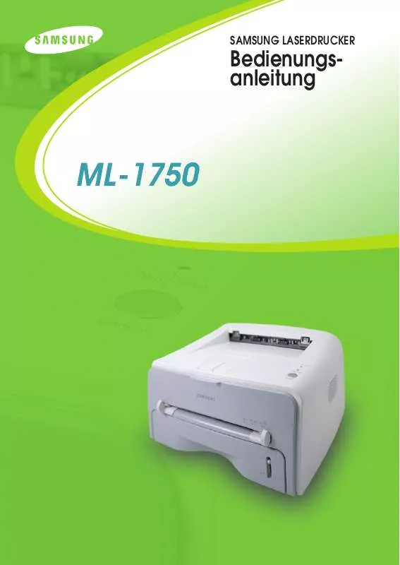 Mode d'emploi SAMSUNG ML-1750