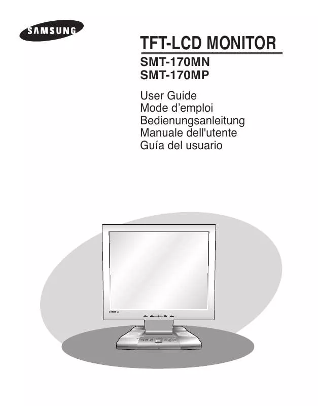 Mode d'emploi SAMSUNG SMT-170MP