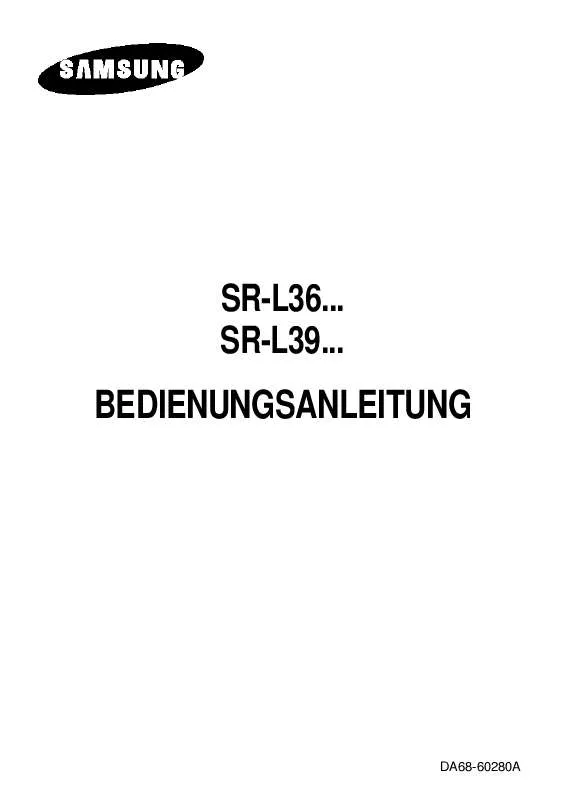 Mode d'emploi SAMSUNG SR-L3626B