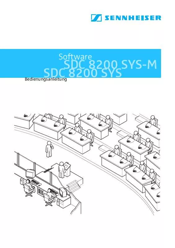 Mode d'emploi SENNHEISER SDC 8200 SYS
