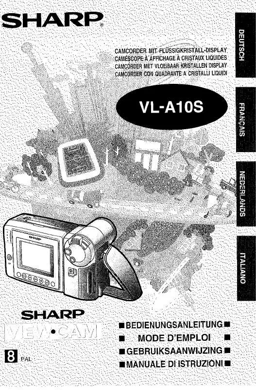 Mode d'emploi SHARP VL-A10S