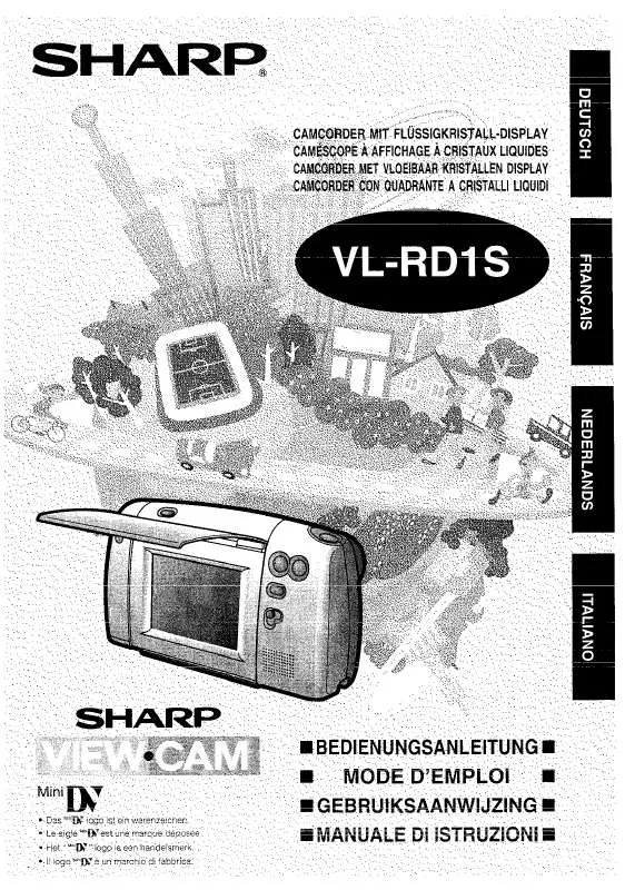 Mode d'emploi SHARP VL-RD1S