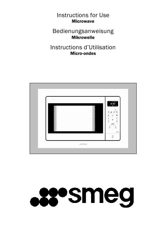 Mode d'emploi SMEG FME20EX2