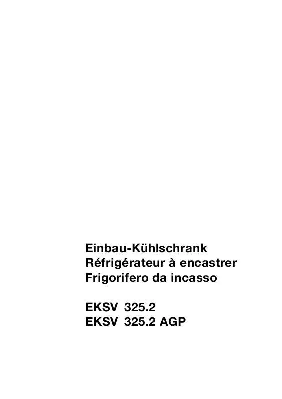 Mode d'emploi THERMA EKSV325.2 LI