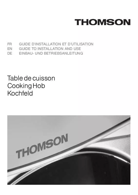 Mode d'emploi THOMSON ICKT656SD