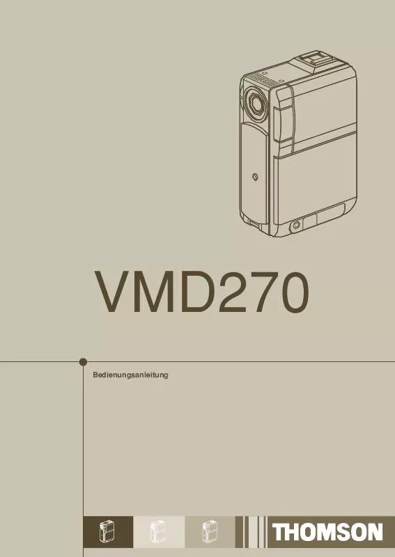 Mode d'emploi THOMSON VMD270