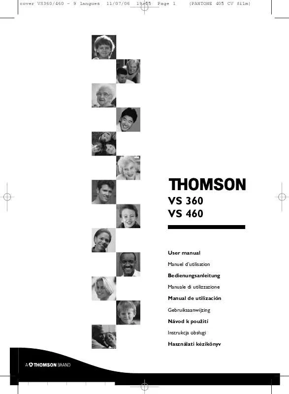 Mode d'emploi THOMSON VS460
