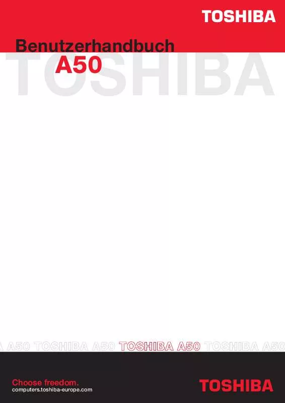 Mode d'emploi TOSHIBA A50