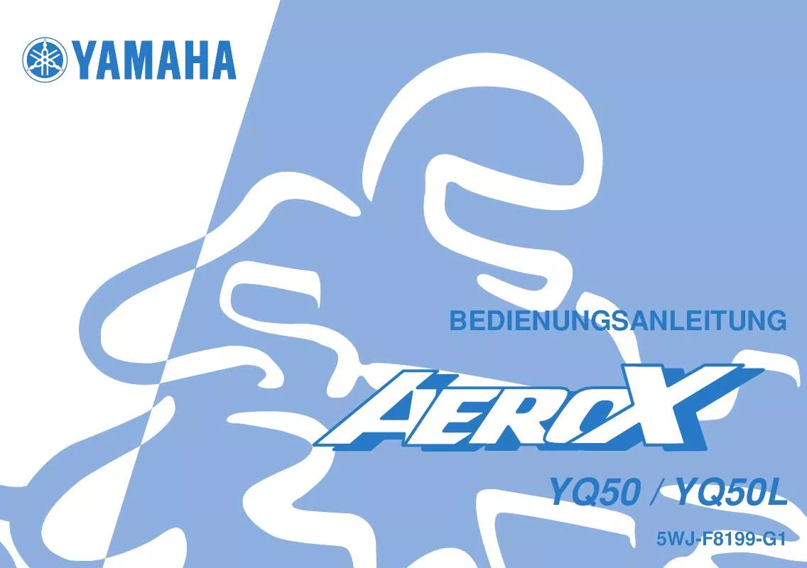 Mode d'emploi YAMAHA AEROX50-2006