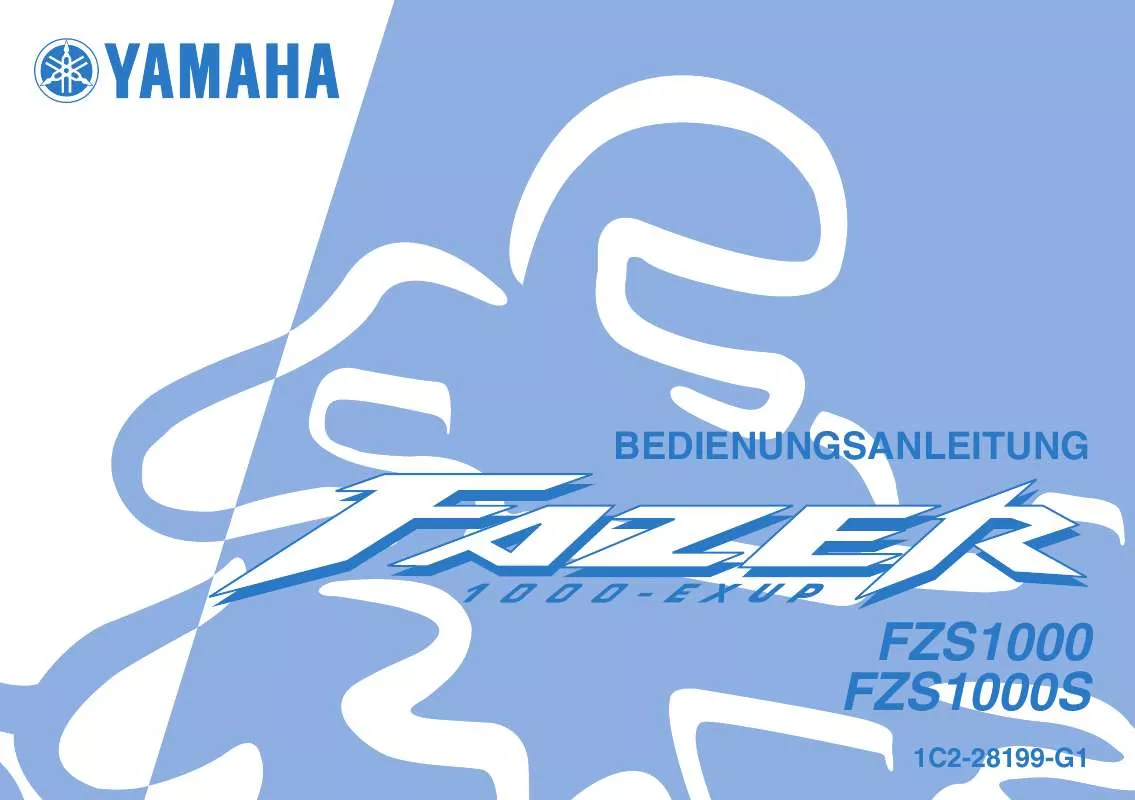 Mode d'emploi YAMAHA FZS1000-2005