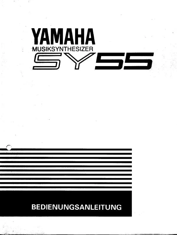 Mode d'emploi YAMAHA SY55