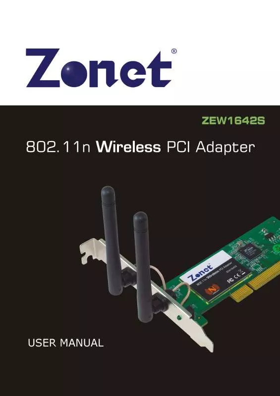 Mode d'emploi ZONET ZEW1642S_E
