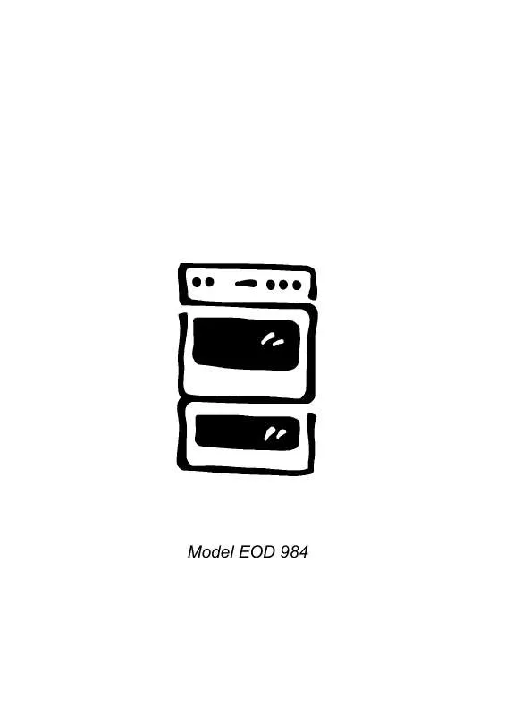 Mode d'emploi AEG-ELECTROLUX EOD984B2