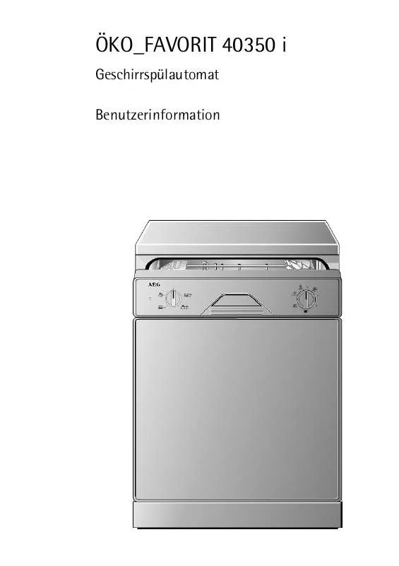 Mode d'emploi AEG-ELECTROLUX FAV40350IW