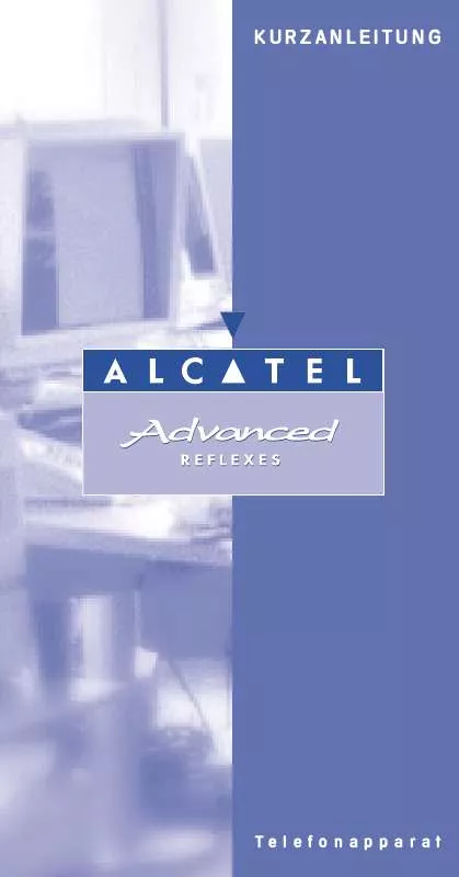 Mode d'emploi ALCATEL ADVANCED REFLEXES