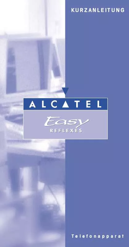 Mode d'emploi ALCATEL EASY REFLEXES