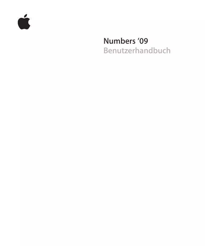 Mode d'emploi APPLE NUMBERS