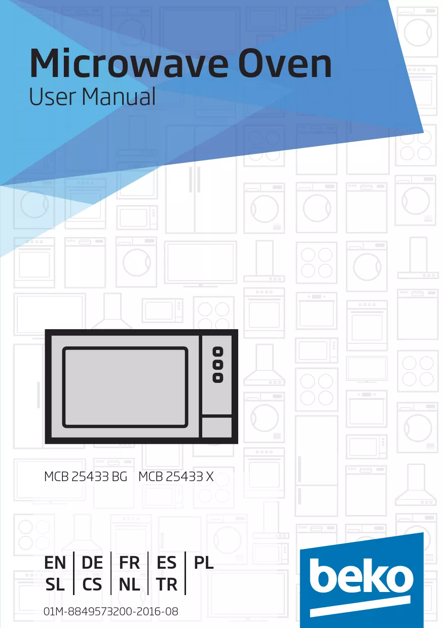 Mode d'emploi BEKO MCB25433X