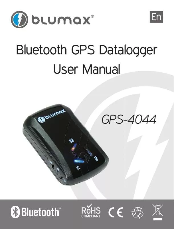 Mode d'emploi BLUMAX GPS-4044