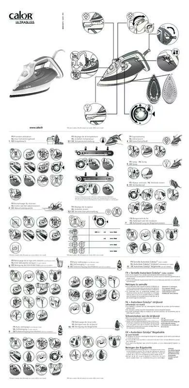 Mode d'emploi CALOR FV4770 CO