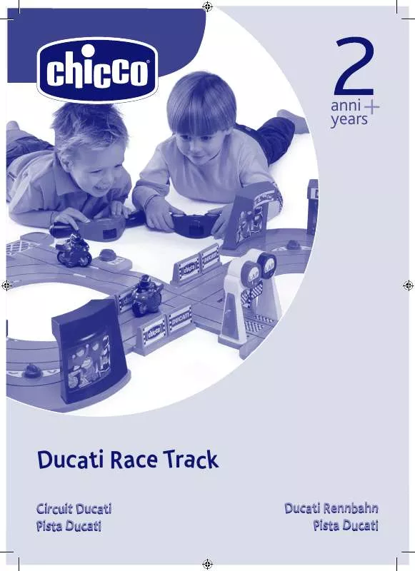 Mode d'emploi CHICCO DUCATI RACE TRACK