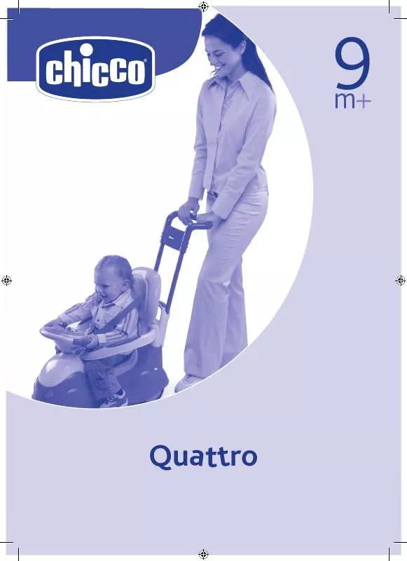 Mode d'emploi CHICCO QUATTRO