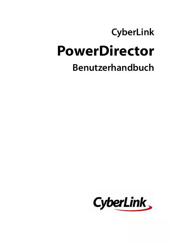 Mode d'emploi CYBERLINK POWERDIRECTOR