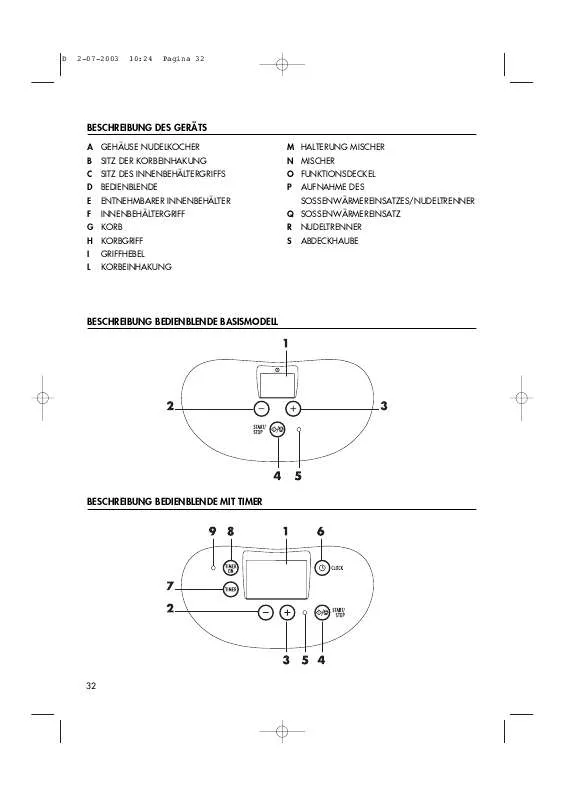 Mode d'emploi DELONGHI PMC 100