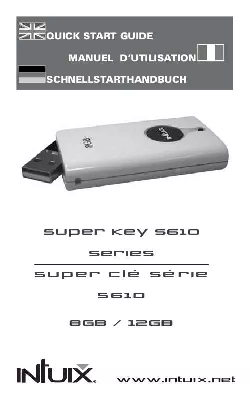 Mode d'emploi EMTEC USB STIFT S610