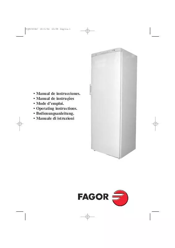 Mode d'emploi FAGOR 1CFV-15E