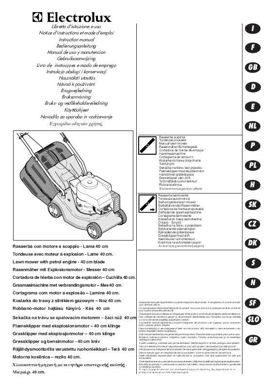 Mode d'emploi FLYMO LC400PD