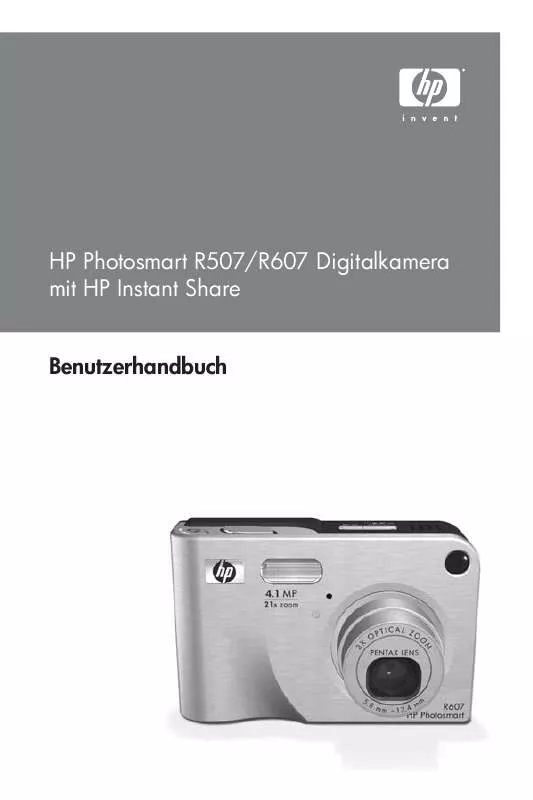 Mode d'emploi HP PHOTOSMART R507