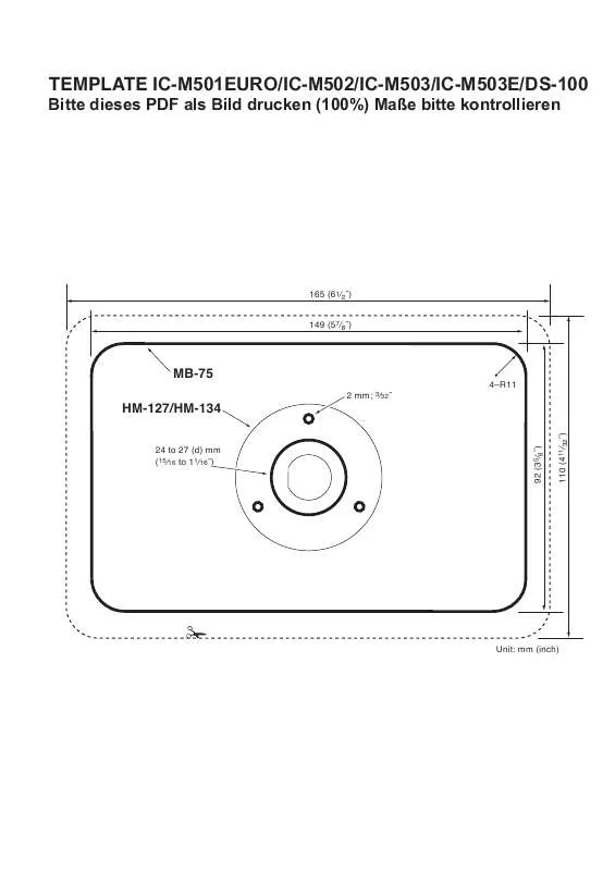 Mode d'emploi ICOM DS-100