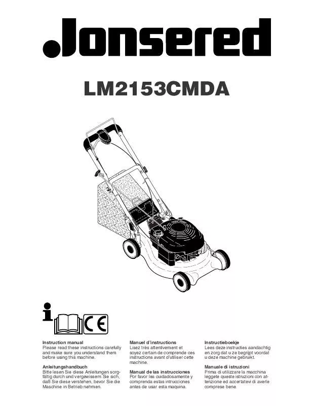 Mode d'emploi JONSERED LM 2153 CMDA