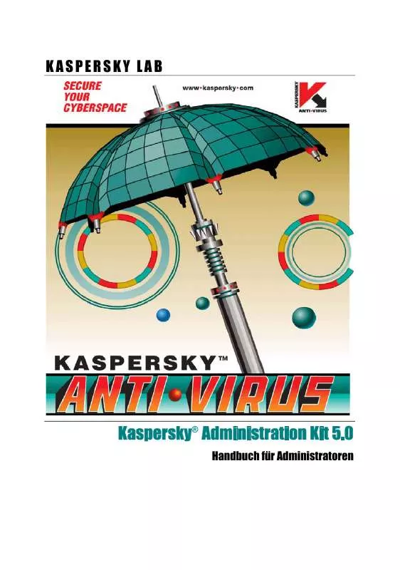 Mode d'emploi KASPERSKY ADMINISTRATION KIT 5.0