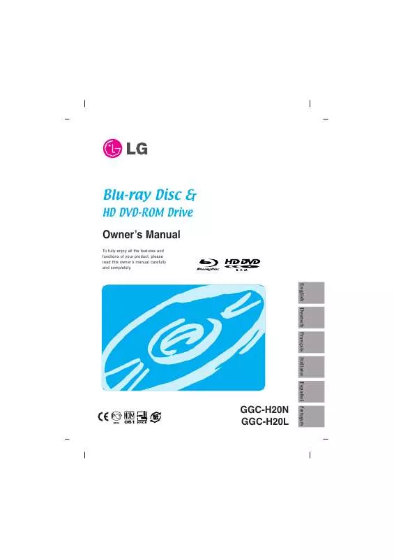 Mode d'emploi LG GGC-H20N